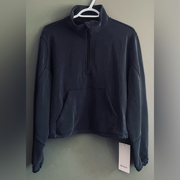 lululemon athletica Tops - BNWT Lululemon Brushed Softstreme Half Zip